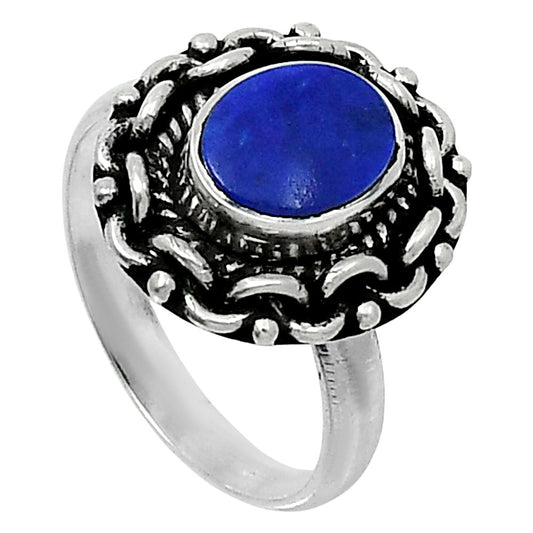 Premium Quality Natural Lapis Lazuli Ring size-8 R-1667 42-ER13790