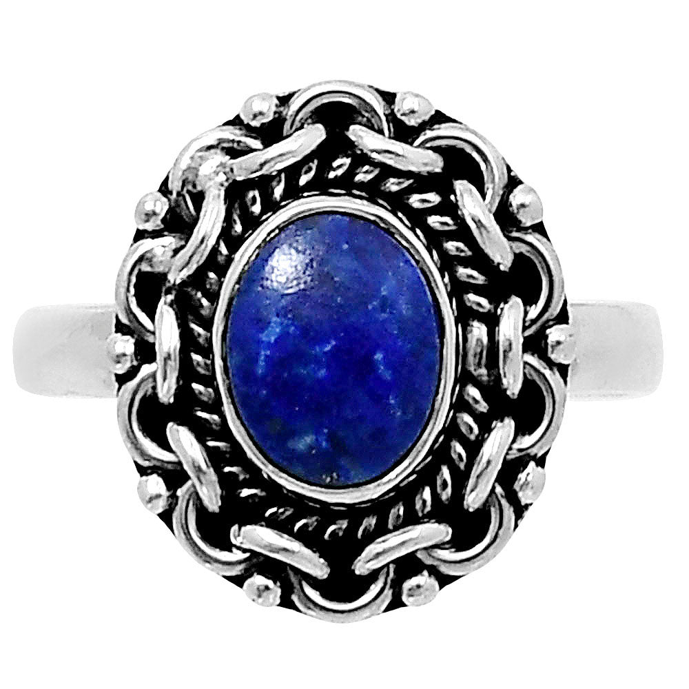 Premium Quality Natural Lapis Lazuli Ring size-9 R-1667 42-ER13792