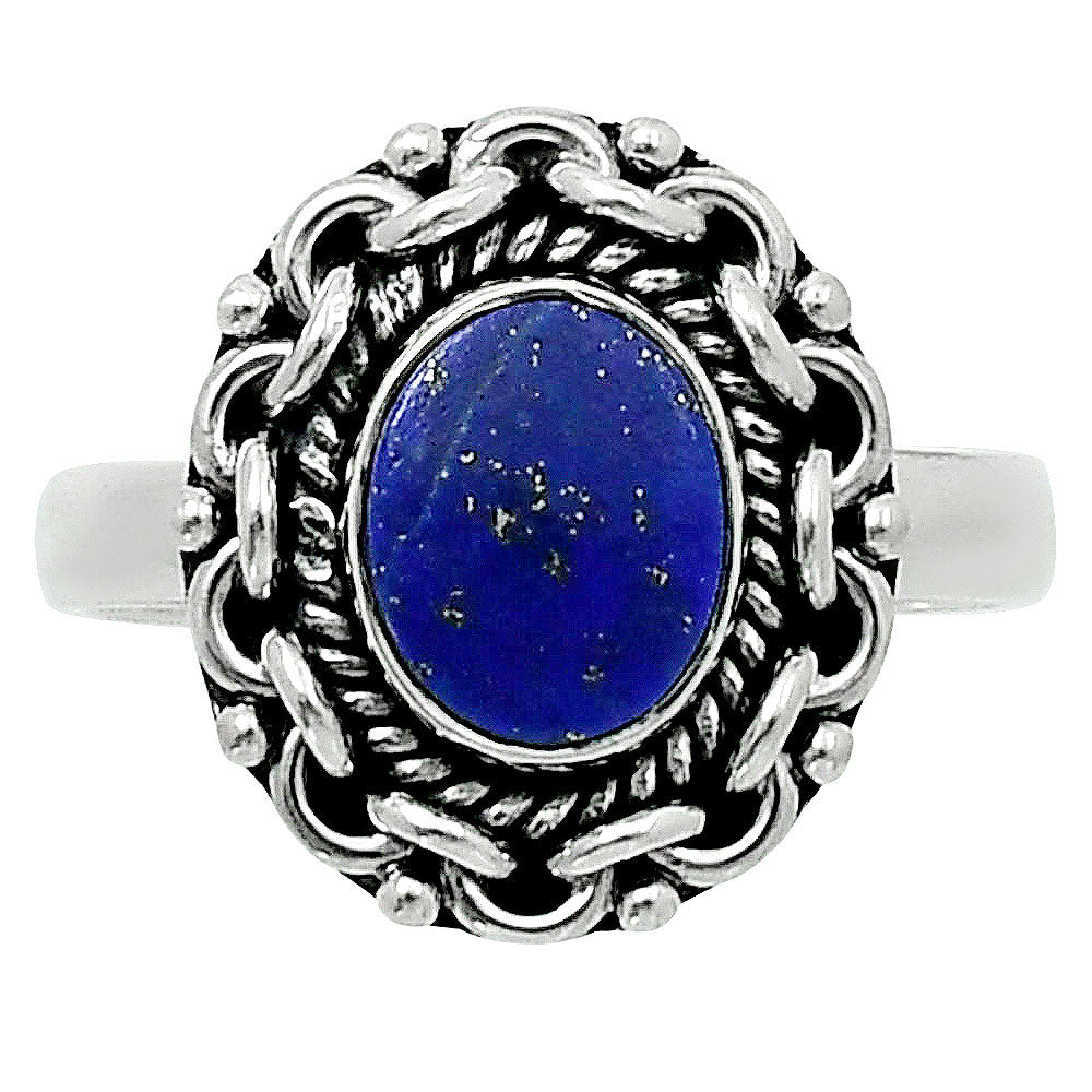 Premium Quality Natural Lapis Lazuli Ring size-9 R-1667 42-ER13793