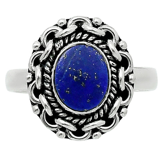 Premium Quality Natural Lapis Lazuli Ring size-9 R-1667 42-ER13793
