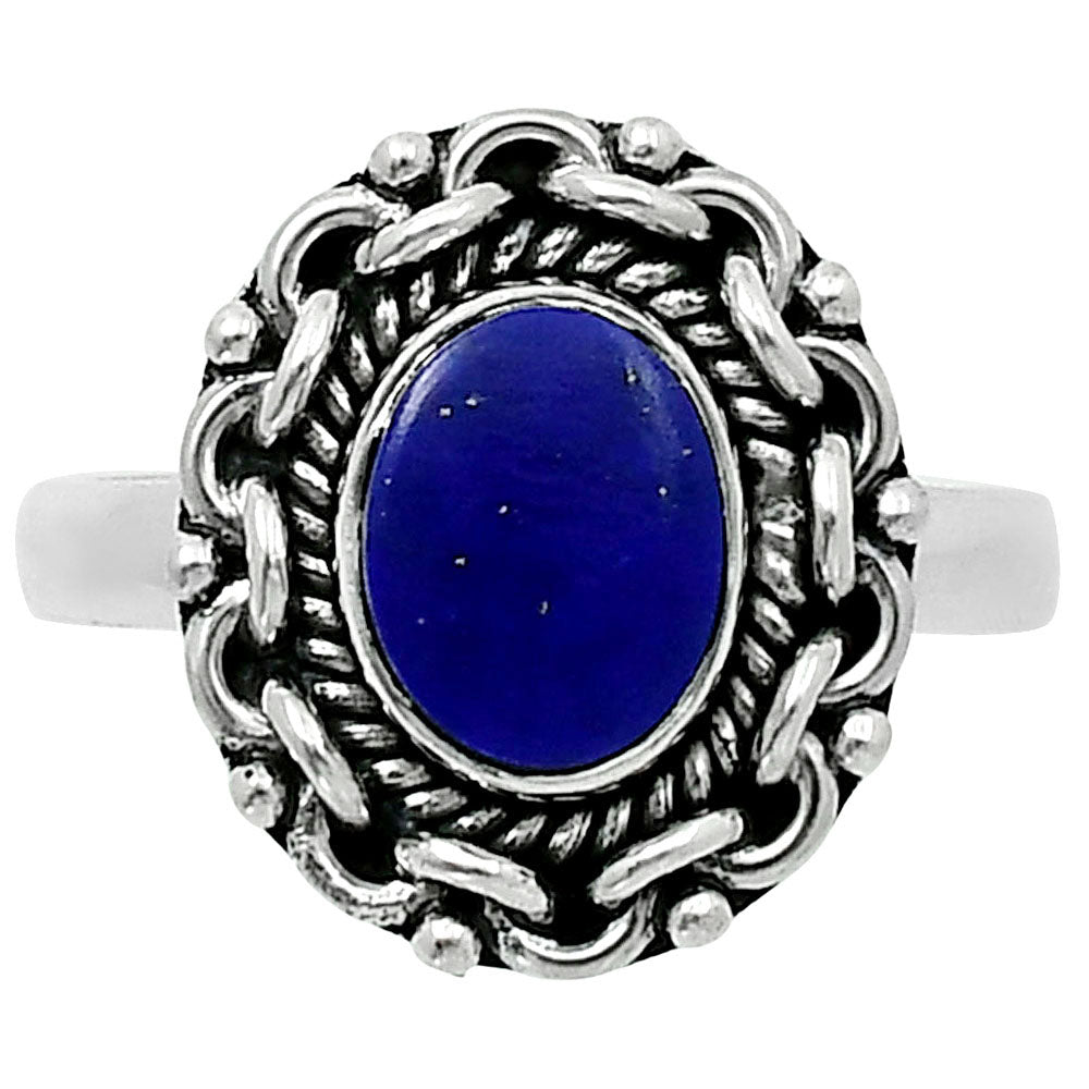 Premium Quality Natural Lapis Lazuli Ring size-9 R-1667 42-ER13794