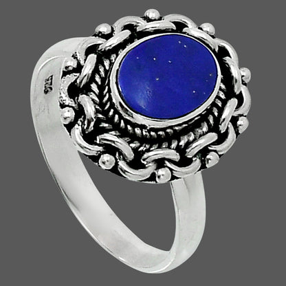 Premium Quality Natural Lapis Lazuli Ring size-9 R-1667 42-ER13794