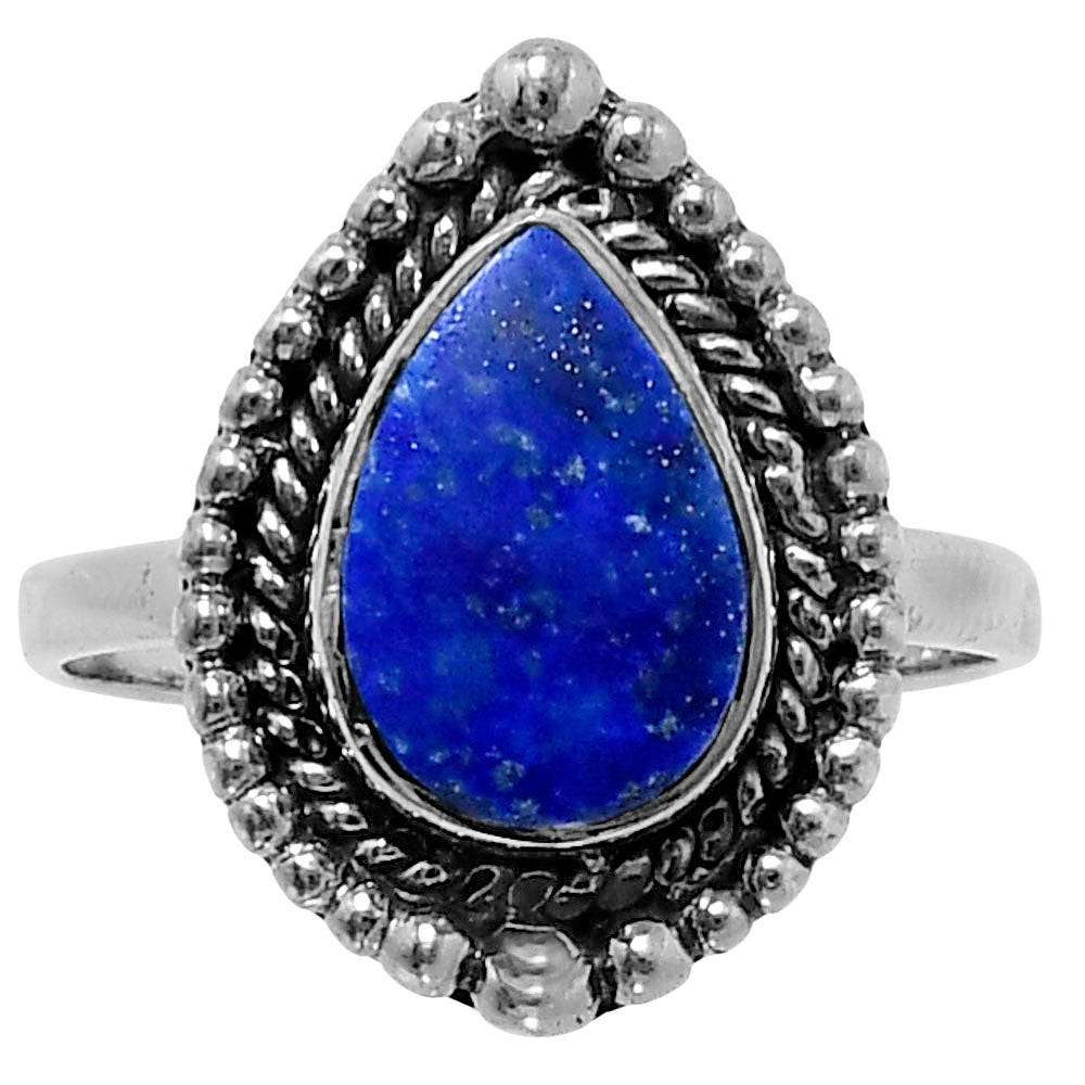 Premium Lapis Lazuli - Afghanistan Ring size-9 R-1154 42-ER13813