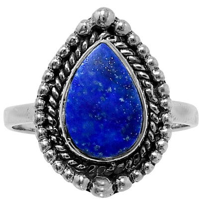 Premium Lapis Lazuli - Afghanistan Ring size-9 R-1154 42-ER13813