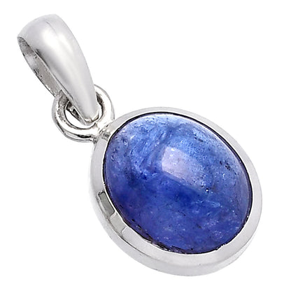 Natural Tanzanite Cab Pendant P-1002 44-EP10335
