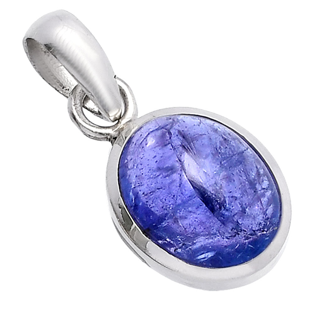 Natural Tanzanite Cab Pendant P-1002 44-EP10337