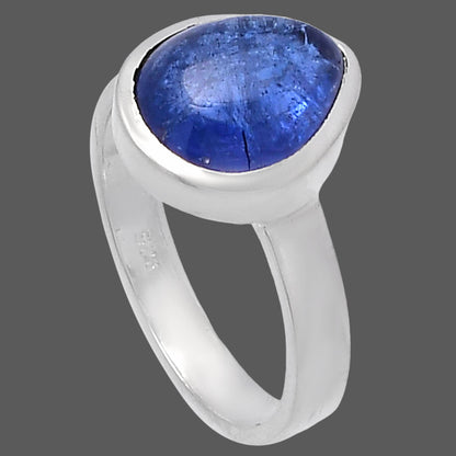 Natural Tanzanite Cab Ring size-7 R-1004 44-ER13840