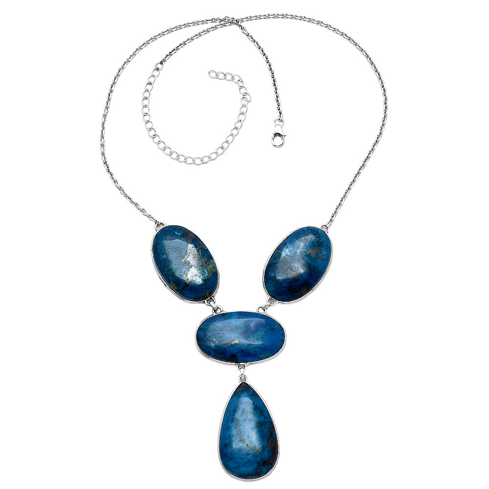 Natural Shattuckite - USA Necklace N-1013 46-EN10139