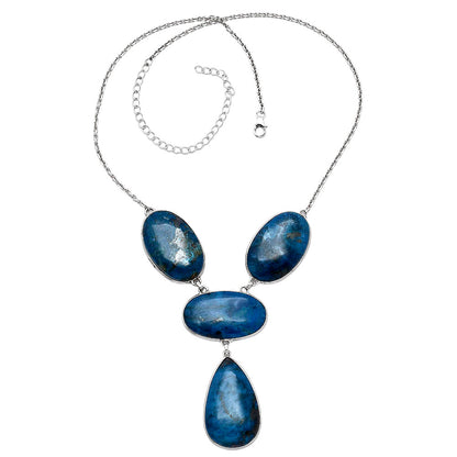 Natural Shattuckite - USA Necklace N-1013 46-EN10139