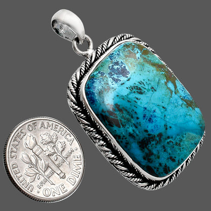 Premium Quality Natural Shattuckite Pendant P-1074 46-EP10339