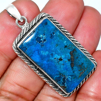 Premium Quality Natural Shattuckite Pendant P-1074 46-EP10343