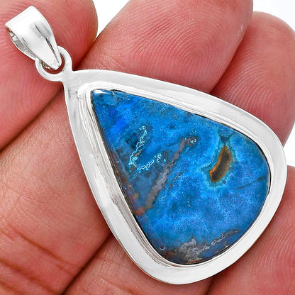 Premium Quality Natural Shattuckite Pendant P-1076 46-EP10347