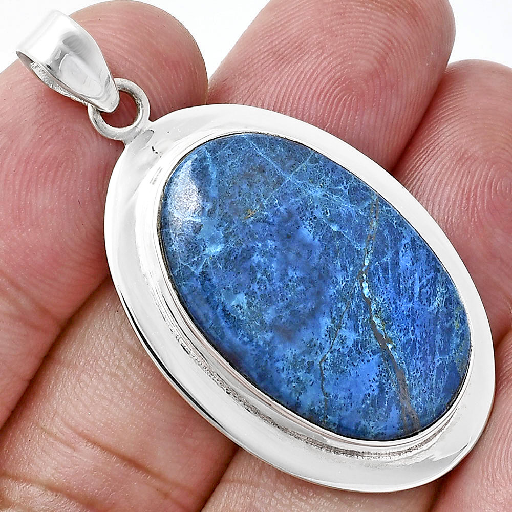 Premium Quality Natural Shattuckite Pendant P-1076 46-EP10352