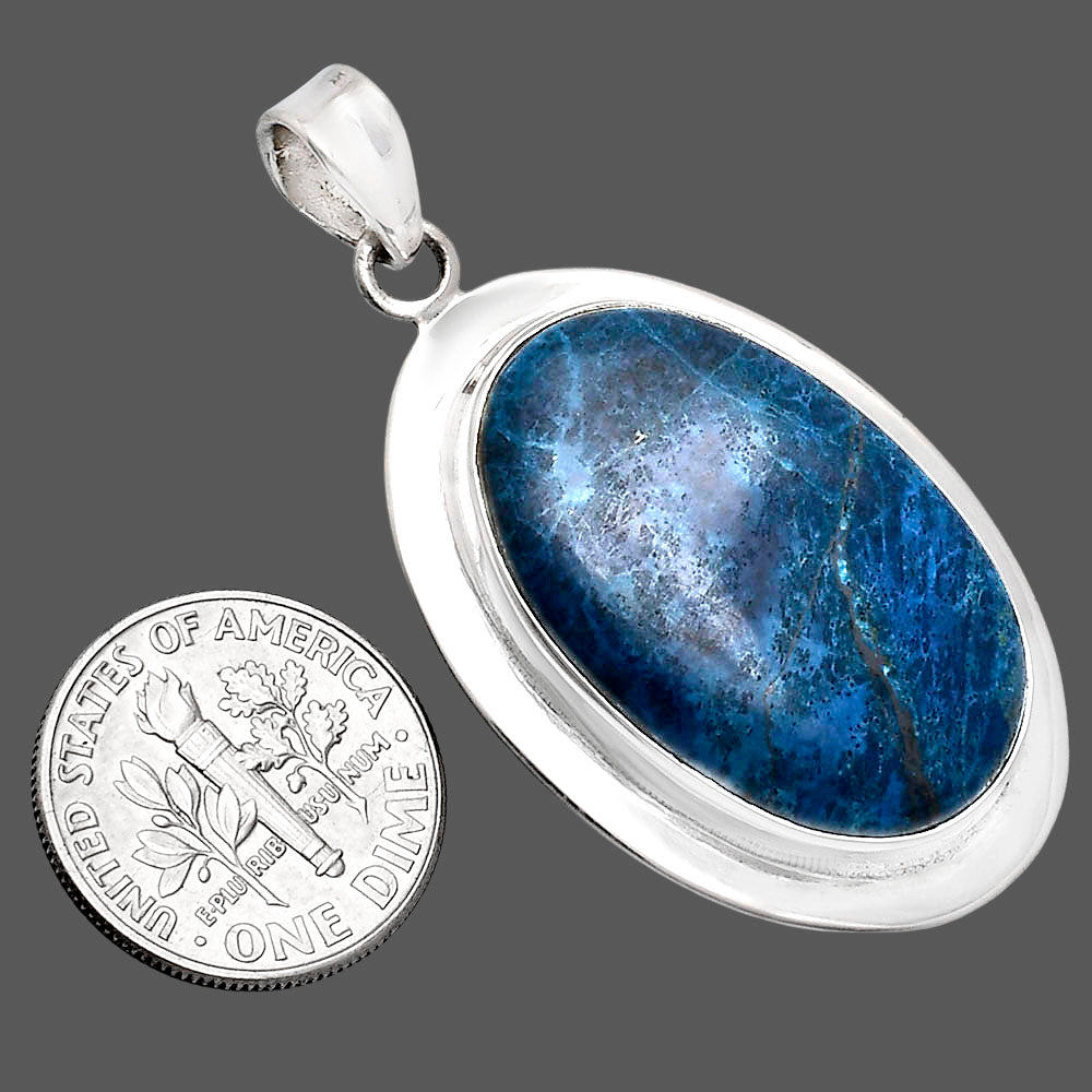 Premium Quality Natural Shattuckite Pendant P-1076 46-EP10352