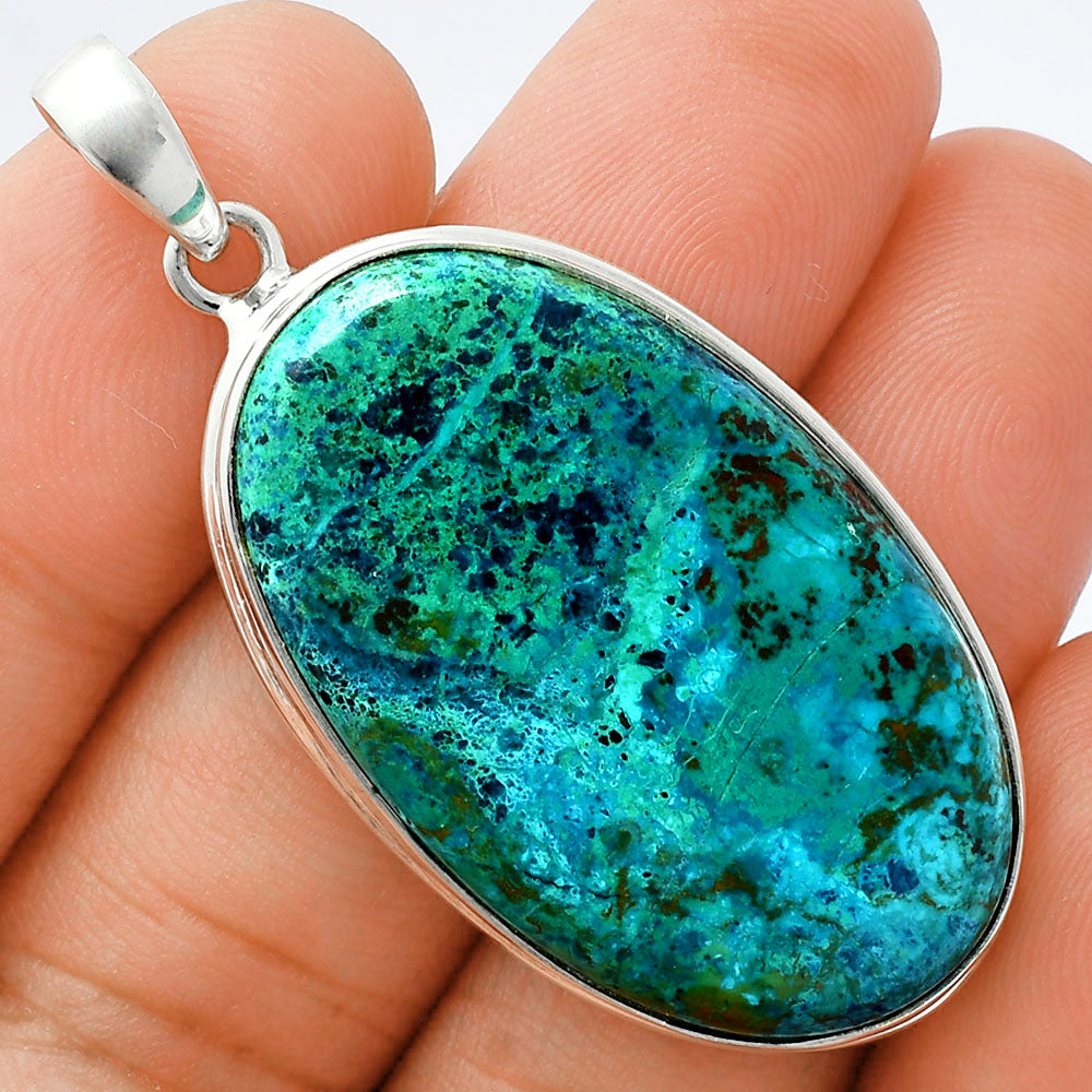 Premium Quality Shattuckite - USA Pendant P-1124 46-EP10360