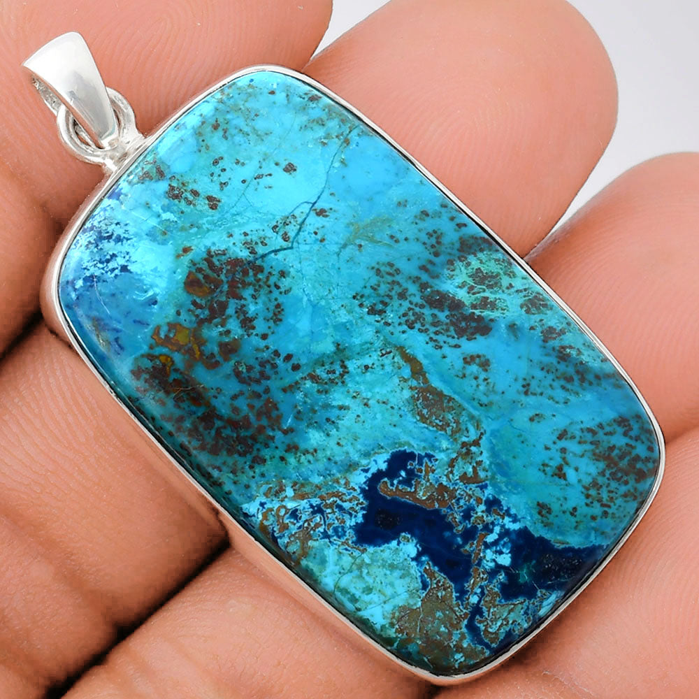 Premium Quality Shattuckite - USA Pendant P-1001 46-EP10375