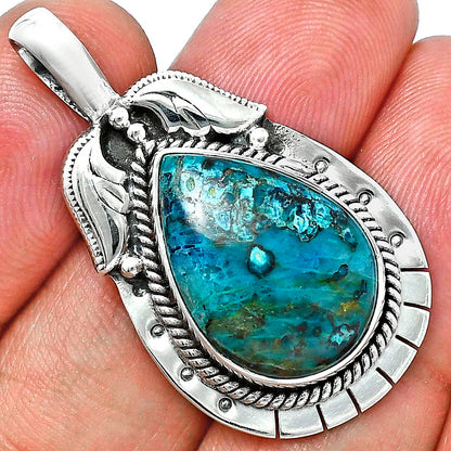 Premium Quality Shattuckite - USA Pendant P-1568 46-EP10383