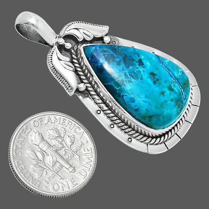 Premium Quality Shattuckite - USA Pendant P-1568 46-EP10385