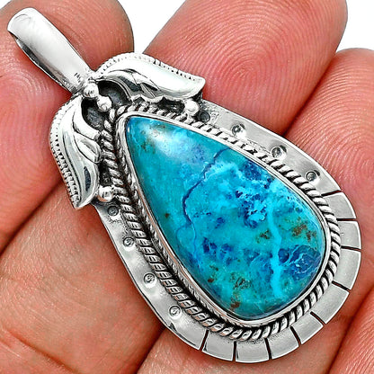 Premium Quality Shattuckite - USA Pendant P-1568 46-EP10387