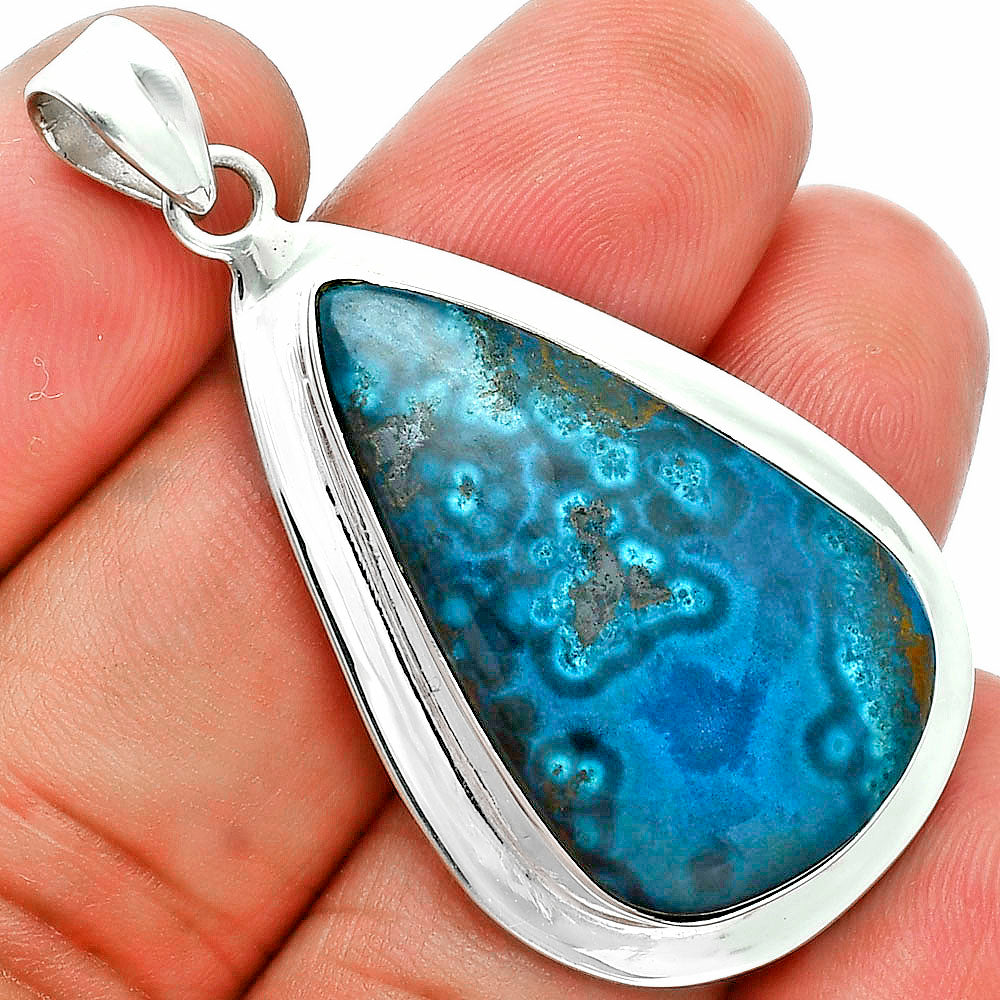 Premium Quality Shattuckite - USA Pendant P-1076 46-EP10392