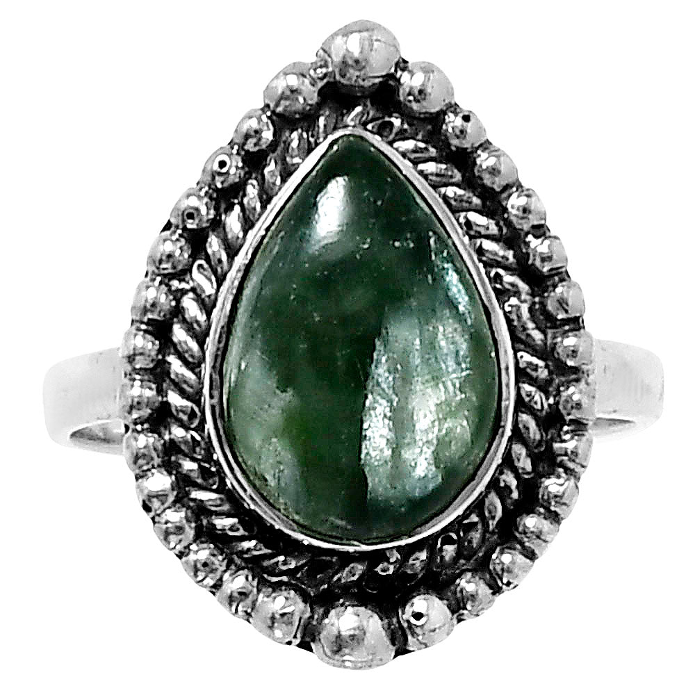 Premium Quality Russian Seraphinite Ring size-7 R-1154 47-ER13950