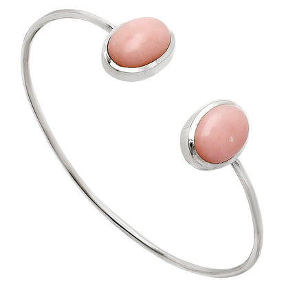 Premium Quality Pink Opal Cuff Bangle Bracelet B-1004 48-EB10513