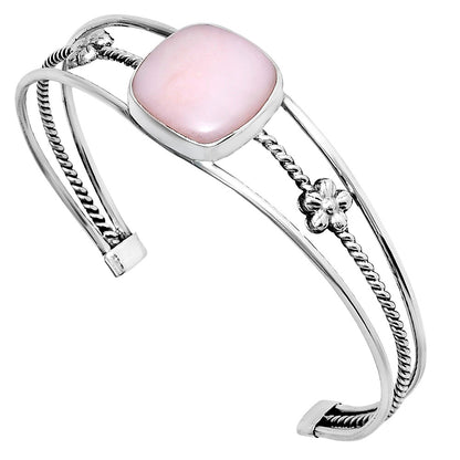 Premium Quality Pink Opal - Australia Cuff Bangle Bracelet B-1012 48-EB10517