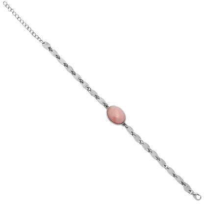 Premium Quality Natural Pink Opal - Australia Bracelet B-1044 48-EB10520