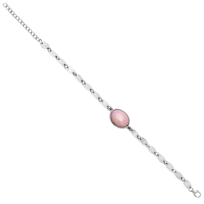 Premium Quality Natural Pink Opal - Australia Bracelet B-1044 48-EB10522
