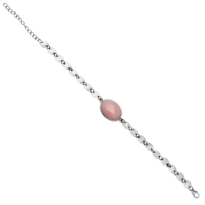 Premium Quality Natural Pink Opal - Australia Bracelet B-1044 48-EB10524