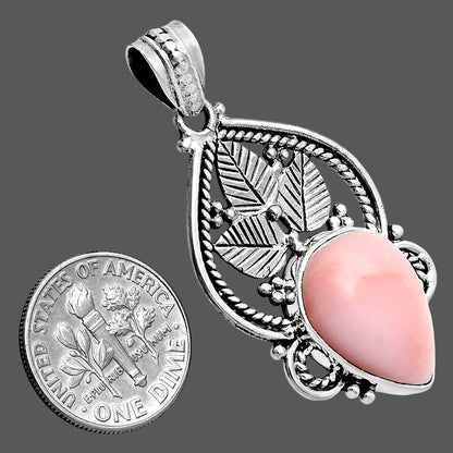 Premium Quality Natural Pink Opal Pendant P-1258 48-EP10395