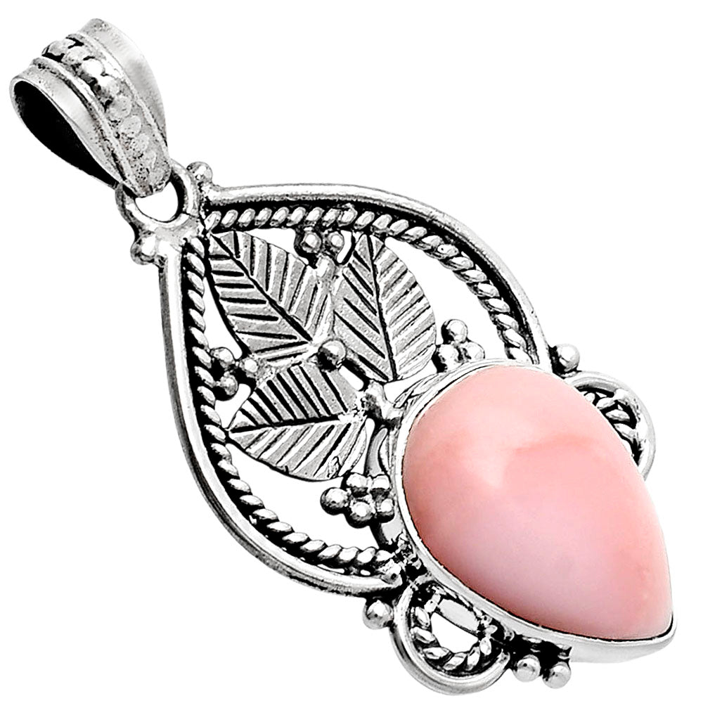 Premium Quality Natural Pink Opal Pendant P-1258 48-EP10395