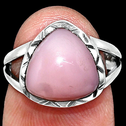 Premium Quality Pink Opal - Australia Ring size-6 R-1074 48-ER13963