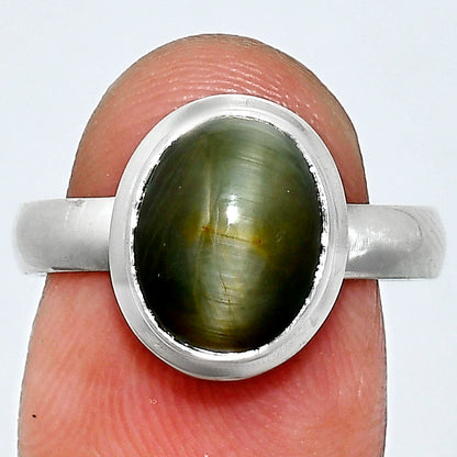 Premium Quality Genuine Cats Eye Ring size-8 R-1007 49-ER14024