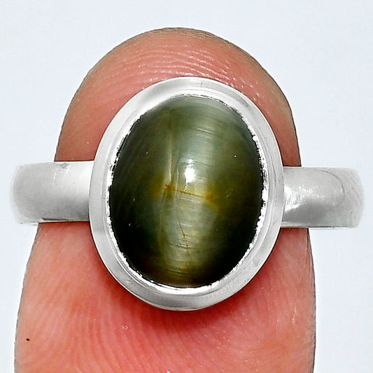 Premium Quality Genuine Cats Eye Ring size-8 R-1007 49-ER14024