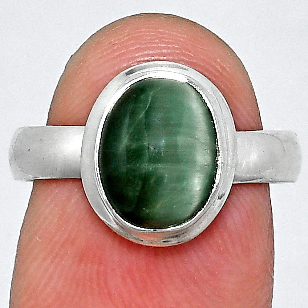 Premium Quality Genuine Cats Eye Ring size-7 R-1007 49-ER14027