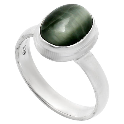 Premium Quality Genuine Cats Eye Ring size-7 R-1007 49-ER14027