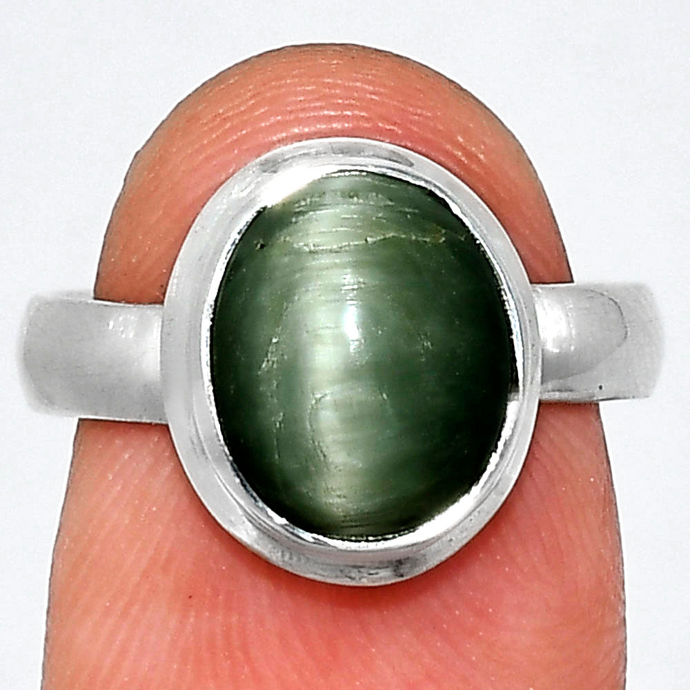 Premium Quality Genuine Cats Eye Ring size-7 R-1007 49-ER14031