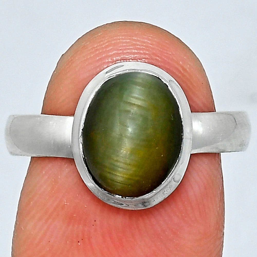 Premium Quality Genuine Cats Eye Ring size-8 R-1007 49-ER14032