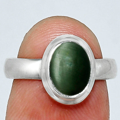 Premium Quality Genuine Cats Eye Ring size-6 R-1007 49-ER14035