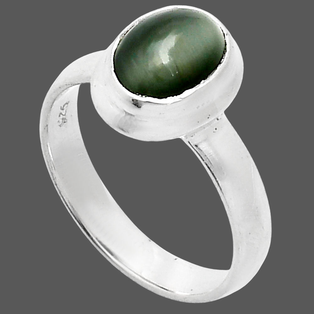 Premium Quality Genuine Cats Eye Ring size-6 R-1007 49-ER14035
