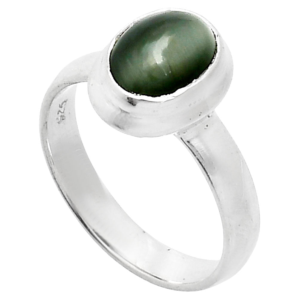 Premium Quality Genuine Cats Eye Ring size-6 R-1007 49-ER14035