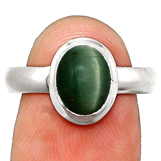Premium Quality Genuine Cats Eye Ring size-8 R-1007 49-ER14036