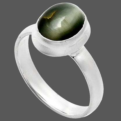 Premium Quality Genuine Cats Eye Ring size-8 R-1007 49-ER14037