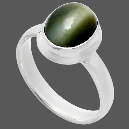 Premium Quality Genuine Cats Eye Ring size-7 R-1007 49-ER14039