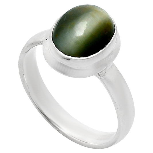 Premium Quality Genuine Cats Eye Ring size-7 R-1007 49-ER14039