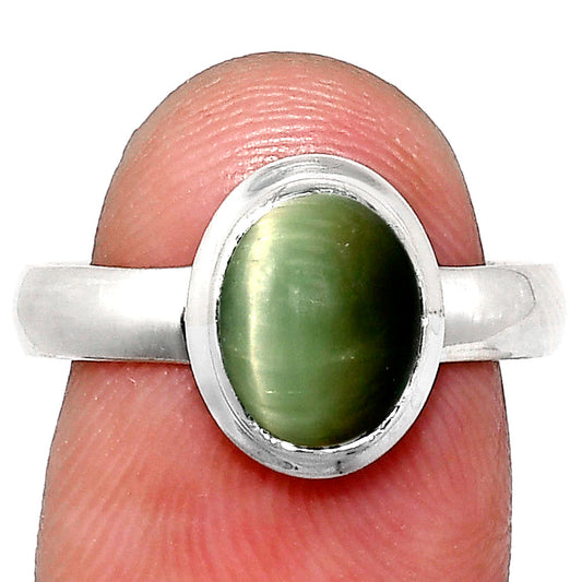 Premium Quality Genuine Cats Eye Ring size-8 R-1007 49-ER14042