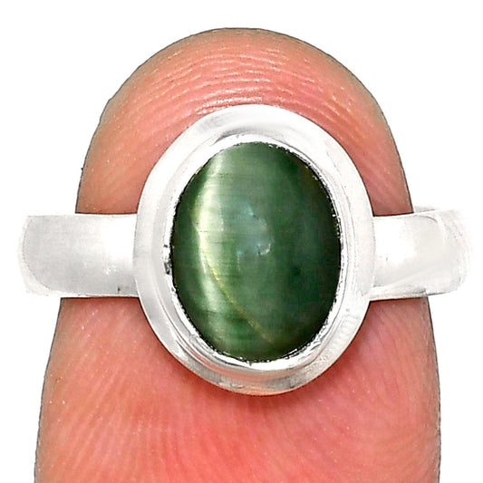 Premium Quality Genuine Cats Eye Ring size-7 R-1007 49-ER14043
