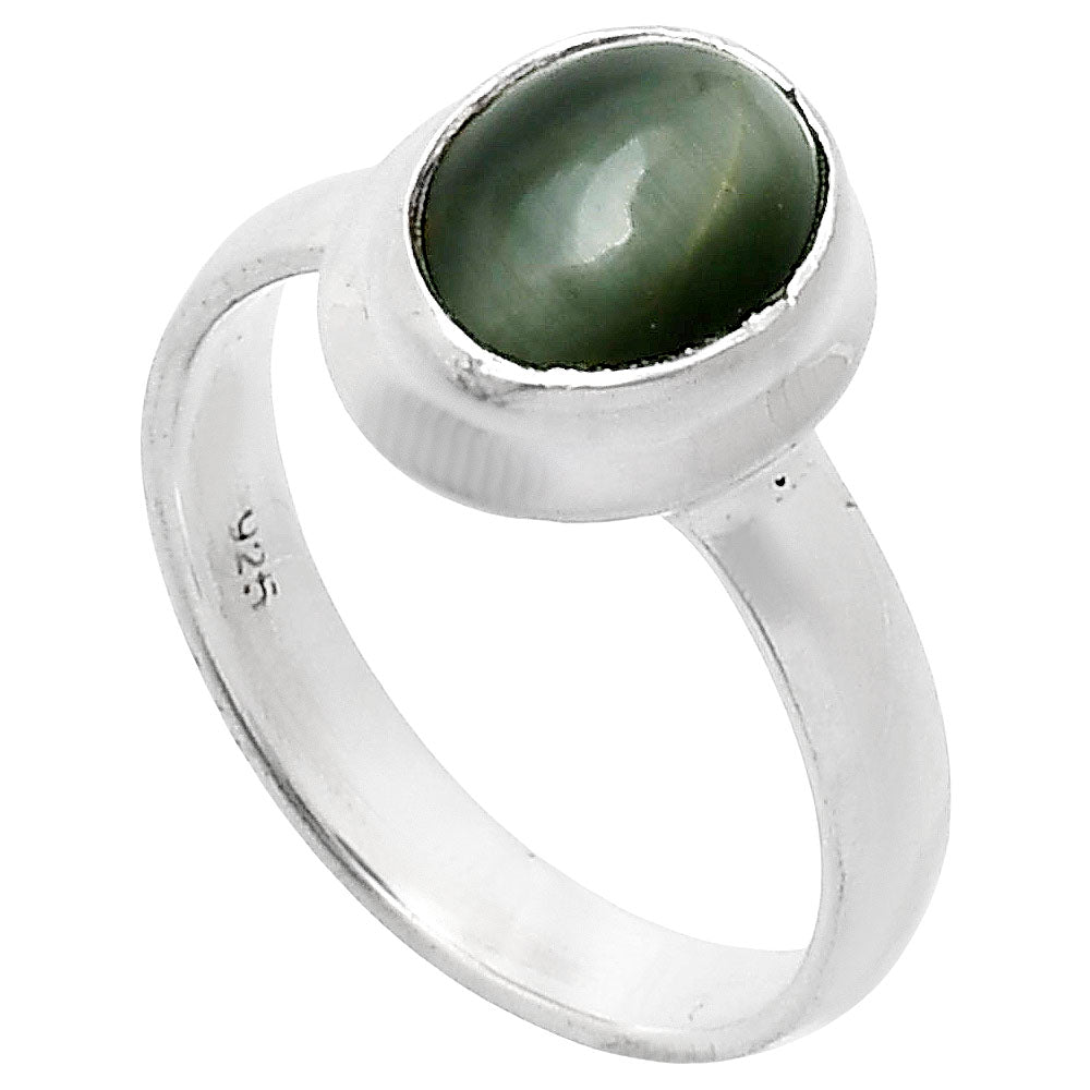 Premium Quality Genuine Cats Eye Ring size-7 R-1007 49-ER14043
