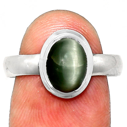 Premium Quality Genuine Cats Eye Ring size-8 R-1007 49-ER14044